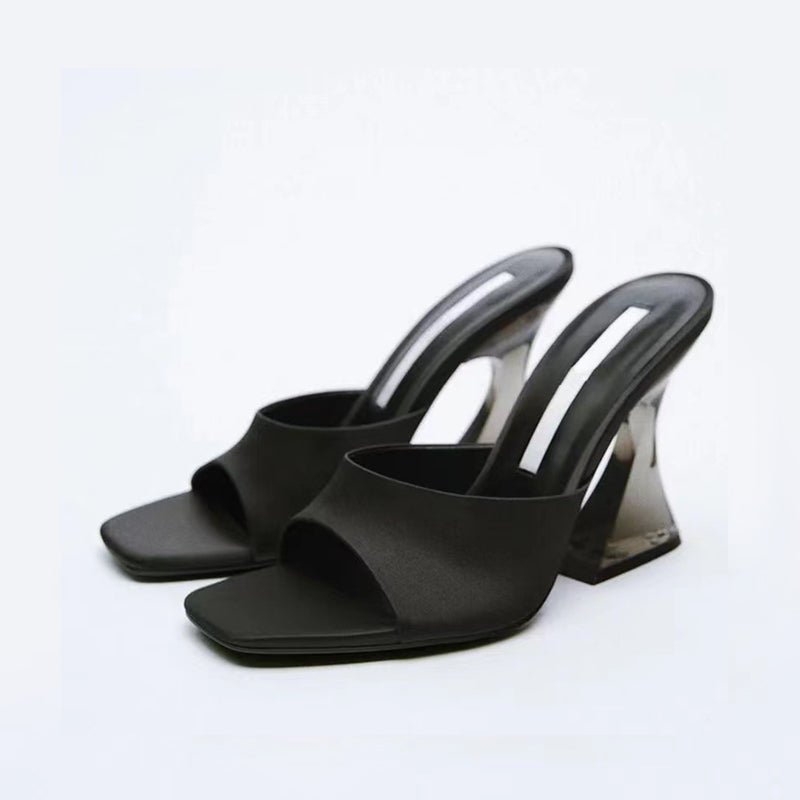 Womens Open Toe High Heel Sandals (5-11)